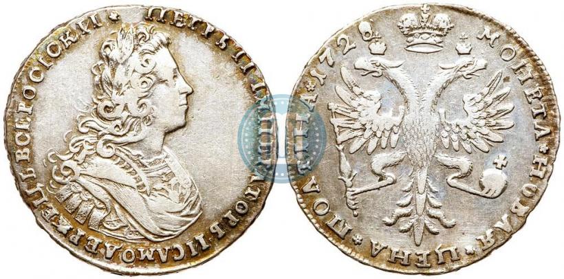 Picture Poltina 1728 year  