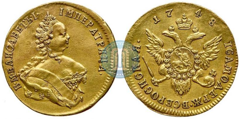 Picture 1 ducat 1748 year  