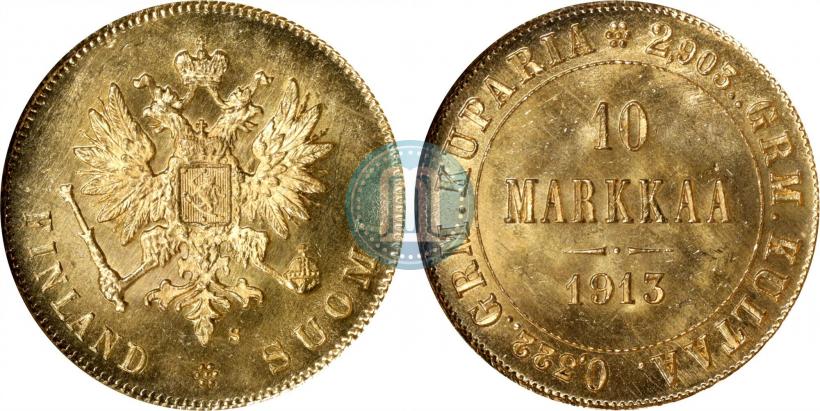 Фото 10 марок 1913 года S 