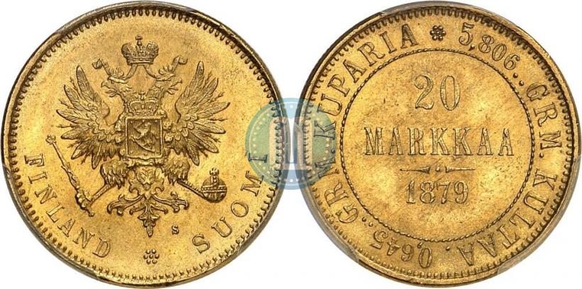 Фото 20 марок 1879 года S 