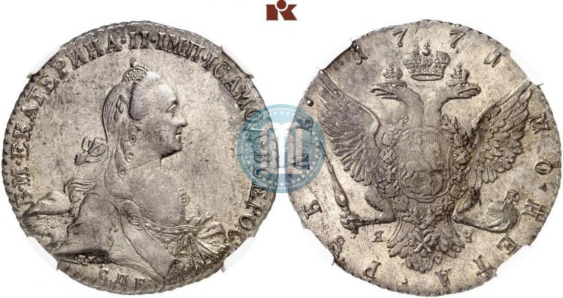 Фото 1 рубль 1771 года СПБ-ЯЧ 