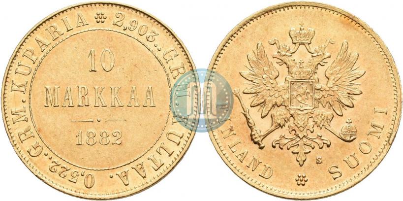 Фото 10 марок 1882 года S 