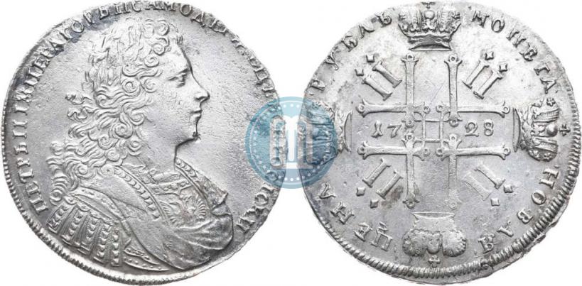 Picture 1 rouble 1728 year  "Type of 1728"