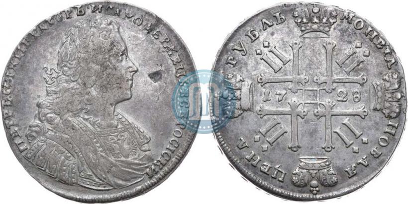 Picture 1 rouble 1728 year  "Type of 1728"