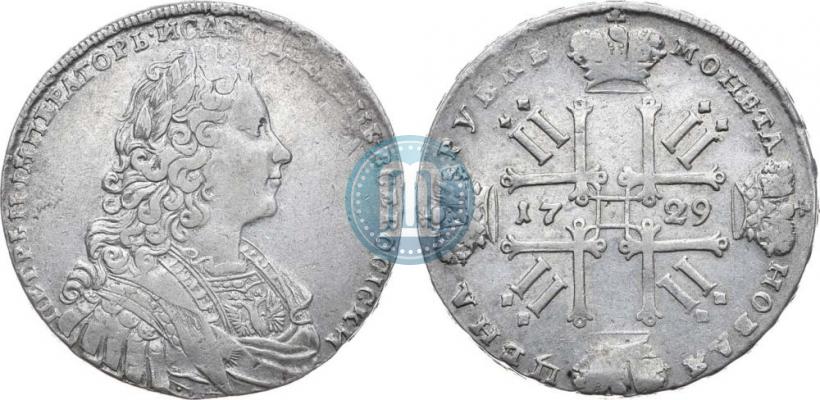 Picture 1 rouble 1729 year  "Type of 1728"
