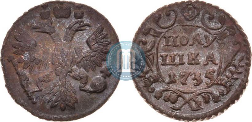 Picture Polushka 1735 year  