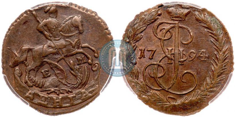 Фото Денга 1794 года ЕМ 