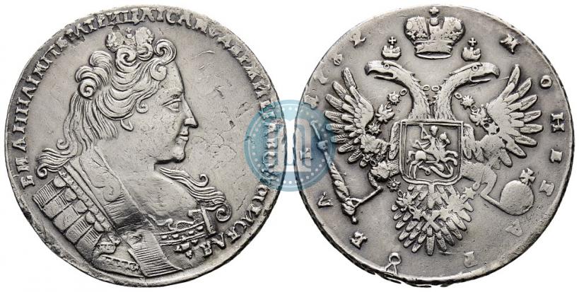 Picture 1 rouble 1732 year  