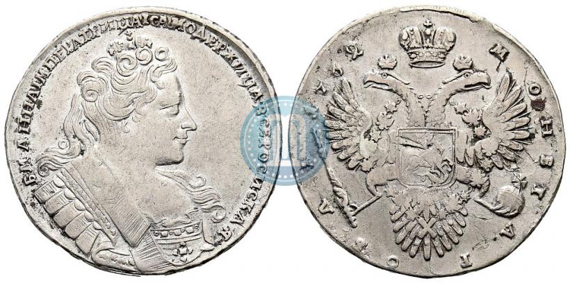 Picture 1 rouble 1732 year  