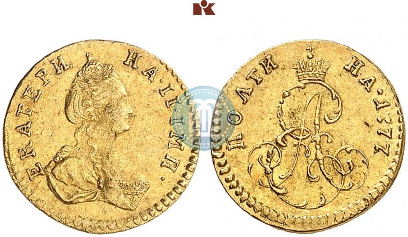 Фото Полтина 1777 года  