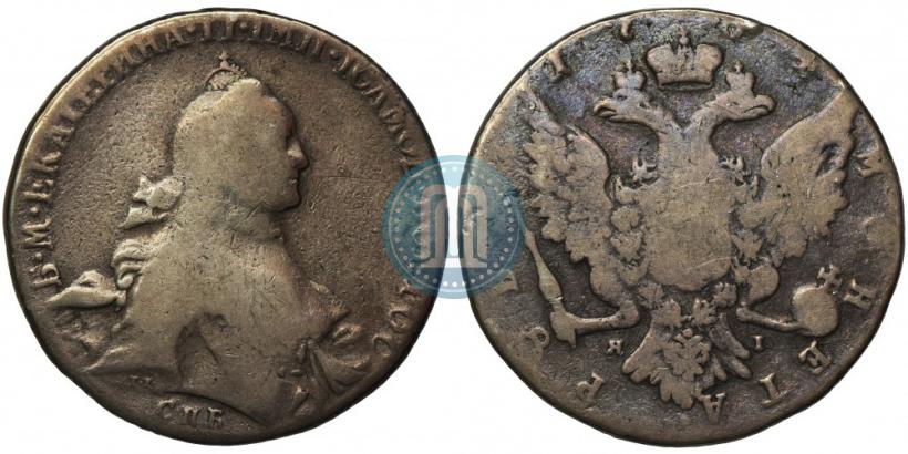 Picture 1 rouble 1764 year СПБ-ЯI 