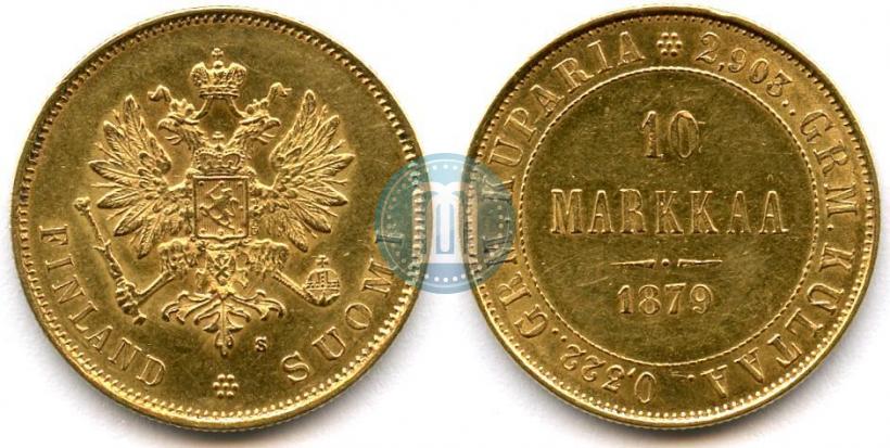 Picture 10 markkaa 1879 year S 