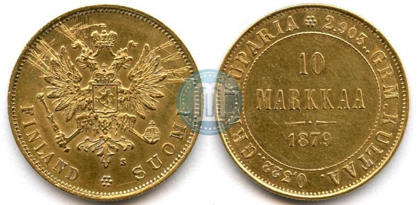 Picture 10 markkaa 1879 year S 