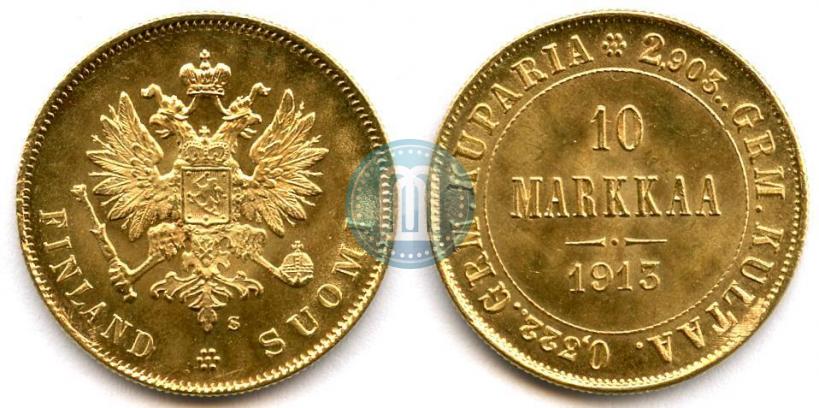 Picture 10 markkaa 1913 year S 