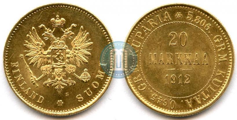 Picture 20 markkaa 1912 year S 
