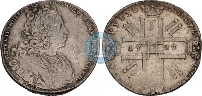 Picture 1 rouble 1727 year СПБ "Petersburg type"