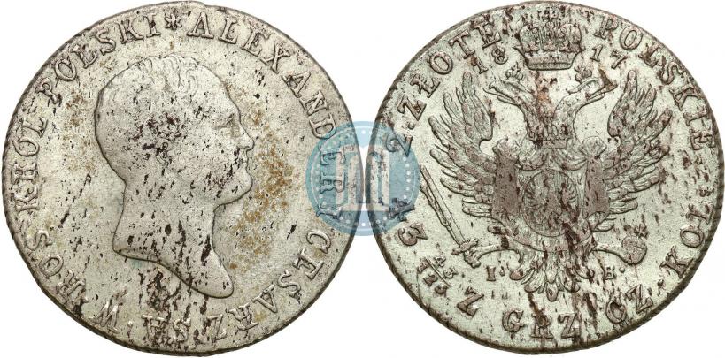 Picture 2 złote 1817 year IB 