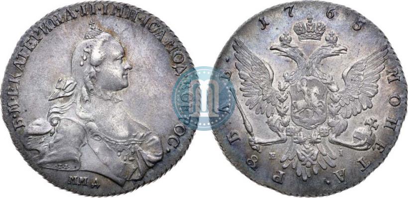 Picture 1 rouble 1765 year ММД-EI 