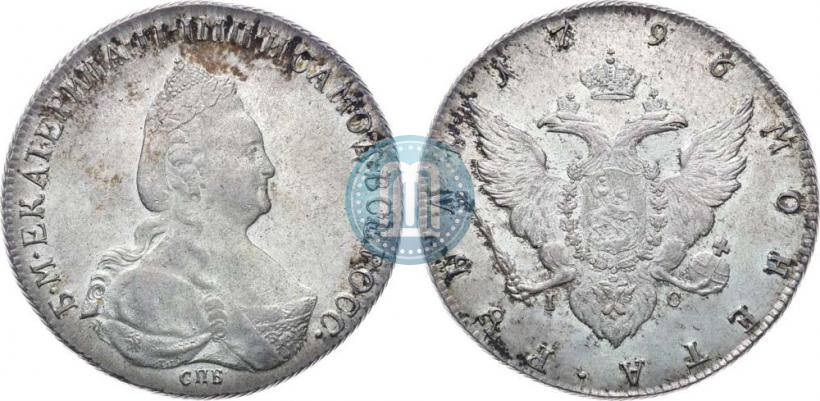 Picture 1 rouble 1796 year СПБ-IC 