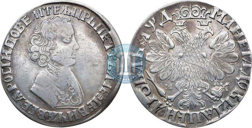 Picture 1 rouble 1704 year МД 
