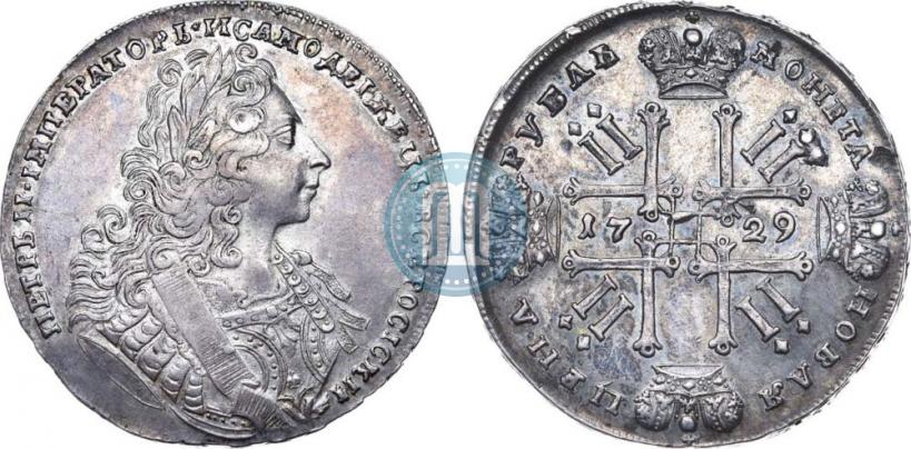 Picture 1 rouble 1729 year  "Type of 1729"