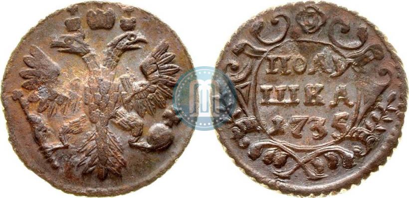 Picture Polushka 1735 year  