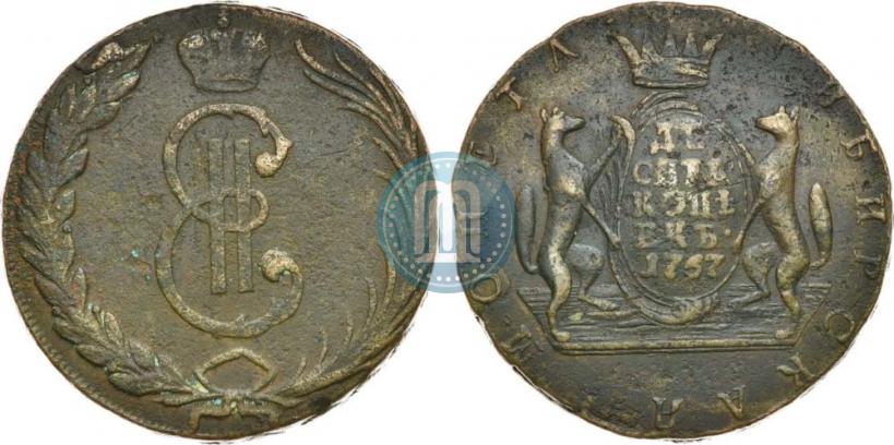 Picture 10 kopecks 1767 year  