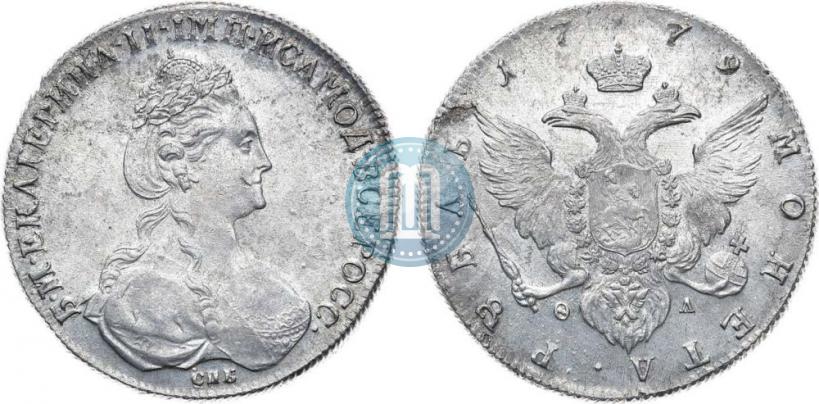 Picture 1 rouble 1779 year СПБ-ФЛ 