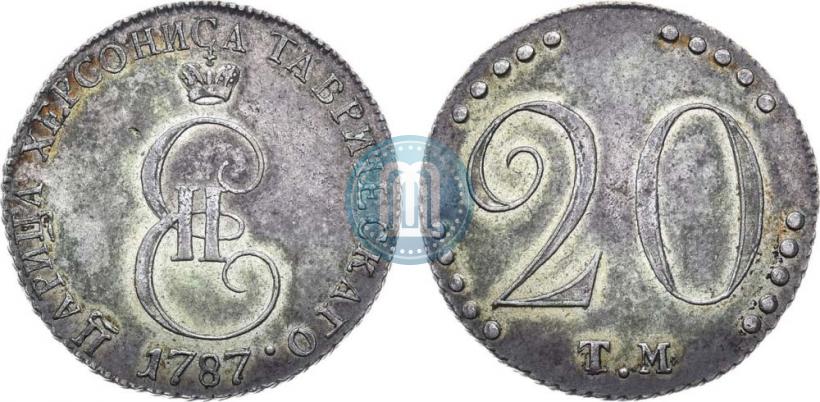 Picture 20 kopecks 1787 year ТМ 