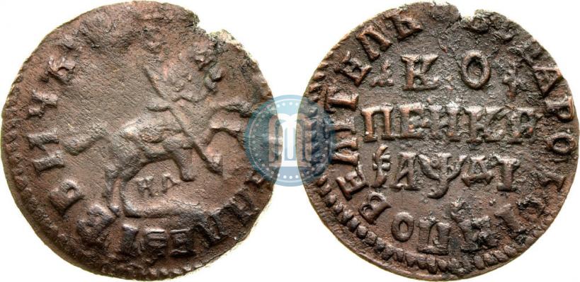 Фото 1 копейка 1714 года НД 