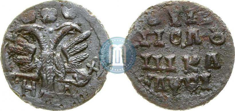 Фото Полушка 1719 года НД 