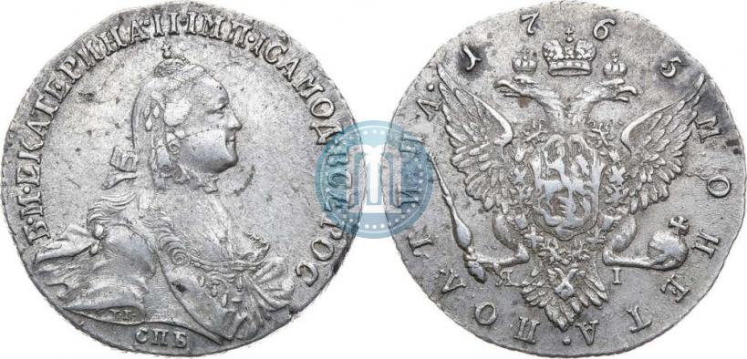 Picture Poltina 1765 year СПБ-ЯI 