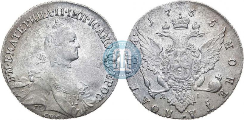 Picture Poltina 1765 year СПБ-ЯI 
