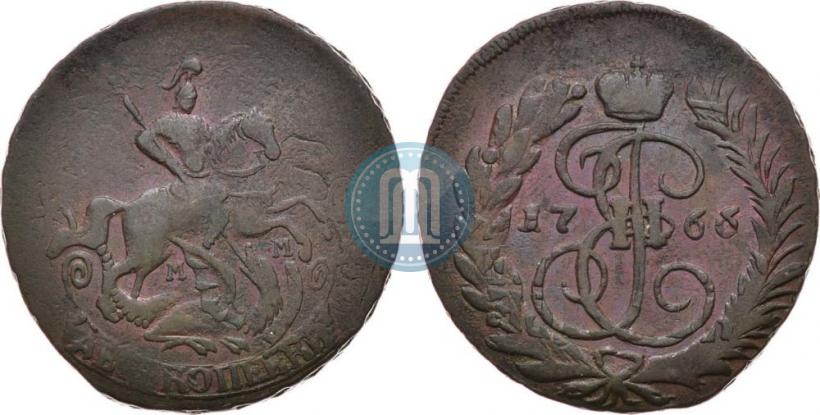 Picture 2 kopecks 1766 year ММ 