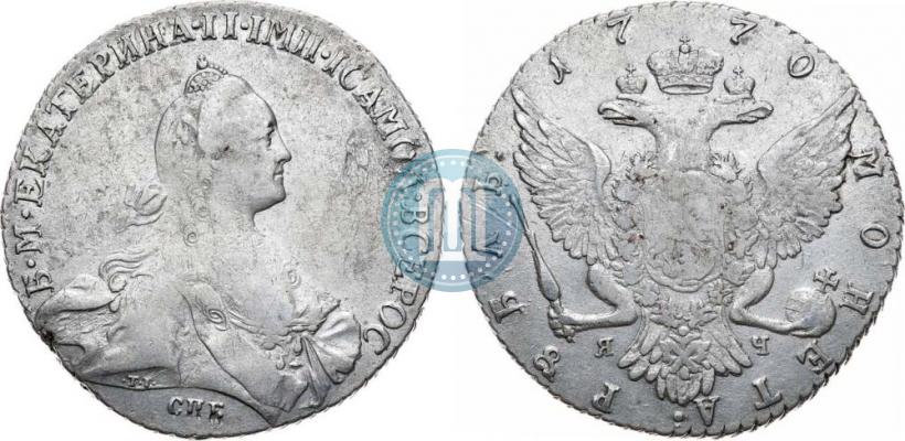Picture 1 rouble 1770 year СПБ-ЯЧ 