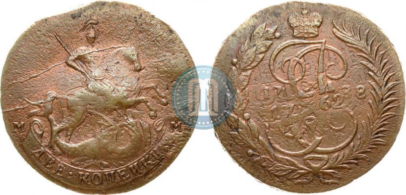 Picture 2 kopecks 1788 year ММ 