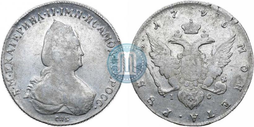 Picture 1 rouble 1796 year СПБ-IC 