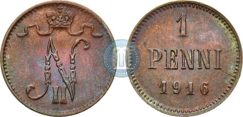 Picture 1 penni 1916 year  