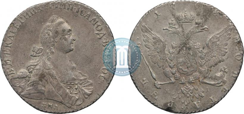 Фото 1 рубль 1768 года ММД-EI 
