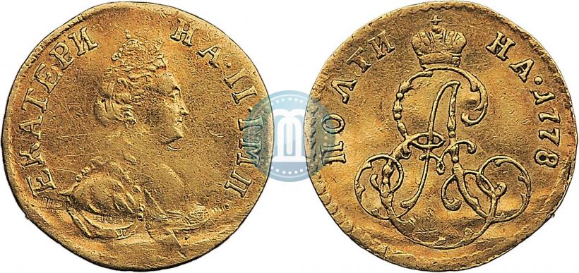 Фото Полтина 1778 года  