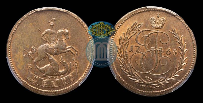 Фото Денга 1765 года  