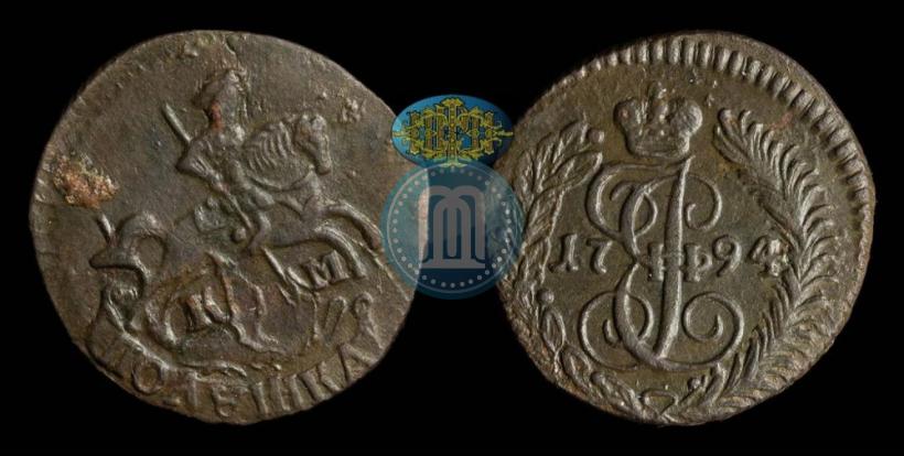 Picture Polushka 1794 year КМ 