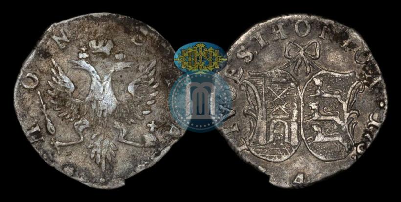 Фото 4 копейки 1757 года  "Ливонез"