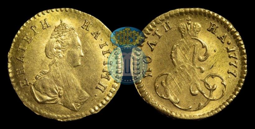 Фото Полтина 1777 года  