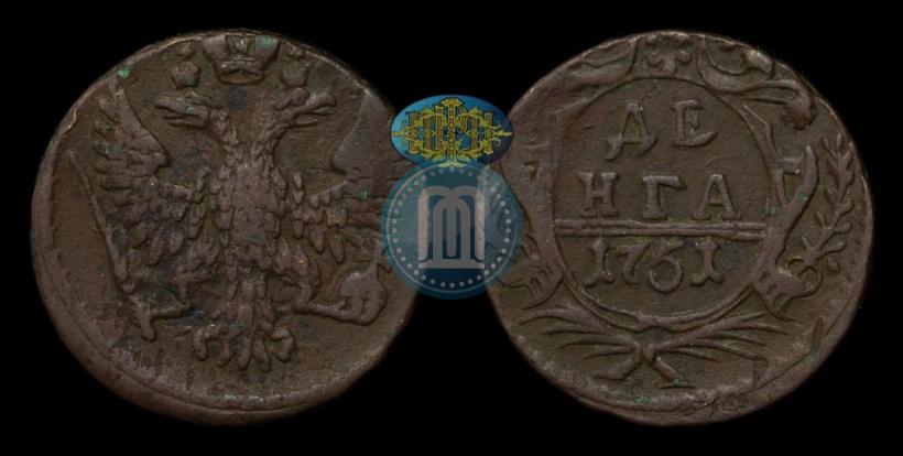 Фото Денга 1751 года  