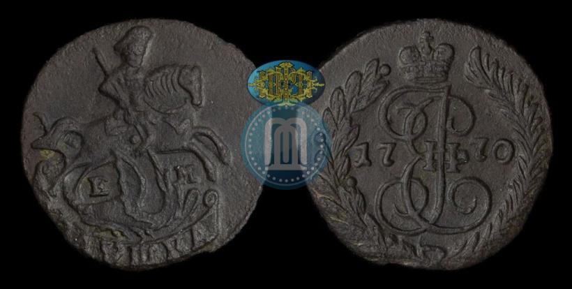 Фото Полушка 1770 года ЕМ 