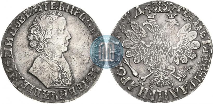 Picture 1 rouble 1704 year  
