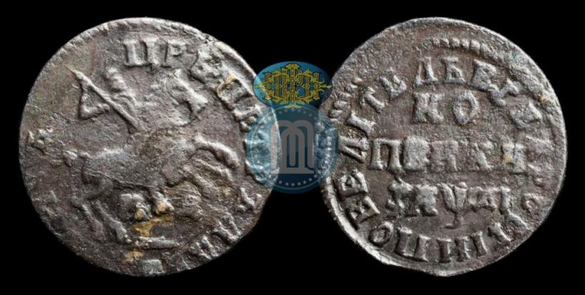 Picture 1 kopeck 1714 year МД 