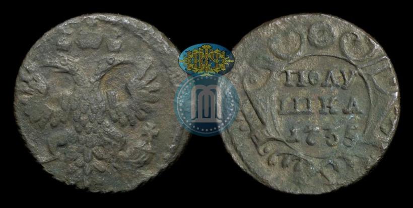 Picture Polushka 1735 year  