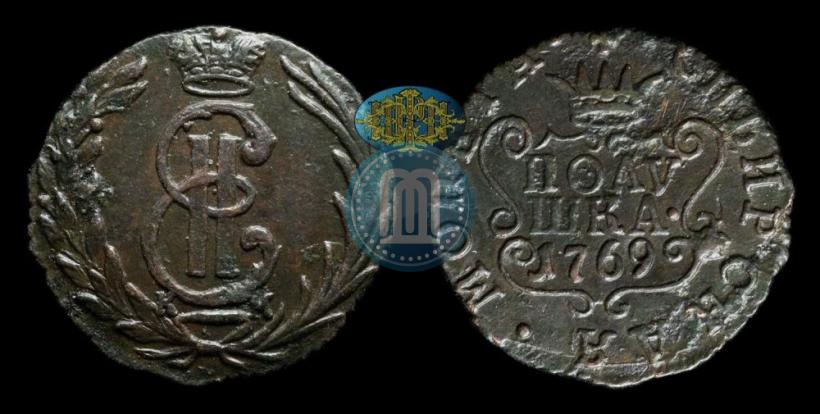 Фото Полушка 1769 года КМ 